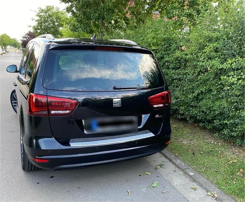 Gebraucht Seat Alhambra FR-Line 150 PS (110 kW) 2017 Schwarz Van / Kleinbus