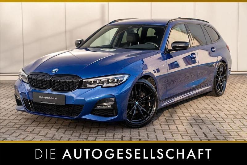 Portimao blau metallic Gebraucht 2021 BMW 320 M Sport Kombi | 32.990 € (Fairer Preis) - Bild 1/2