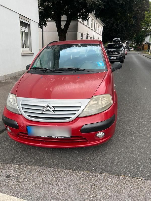Rot Gebraucht 2003 Citroën C3 Kleinwagen | 300 € - Bild 1/4