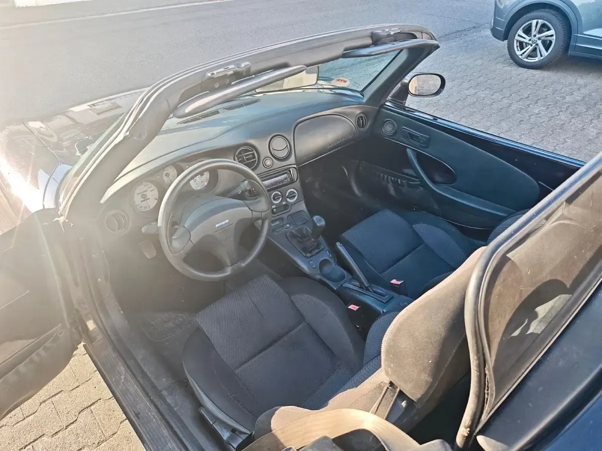 Gebraucht Fiat Barchetta 131 PS (96 kW) 2001 Schwarz Cabrio