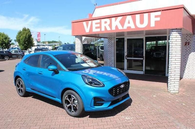 Blau Neu 2025 Ford Puma ST-Line Limousine | 23.990 € (Superpreis) - Bild 1/4