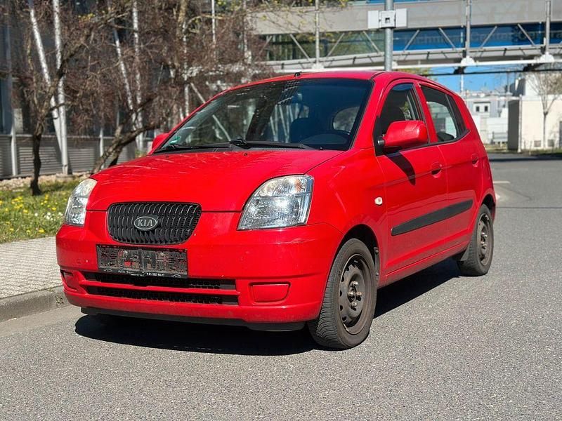 Gebraucht Kia Picanto LX 65 PS (47 kW) 2005 Rot Kleinwagen