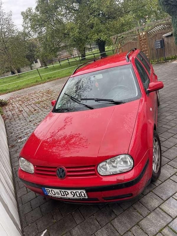 Rot Gebraucht 2003 VW Golf IV Trendline Kombi | 1.799 € (Guter Preis) - Bild 1/4
