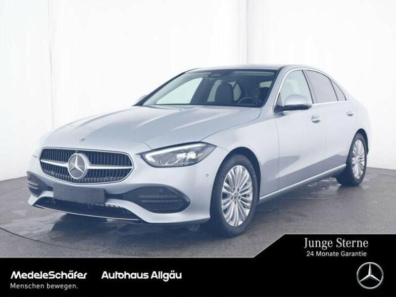 Lack hightechsilber (metallic) Gebraucht 2024 Mercedes C220 Avantgarde Limousine | 43.769 € (Fairer Preis) - Bild 1/4