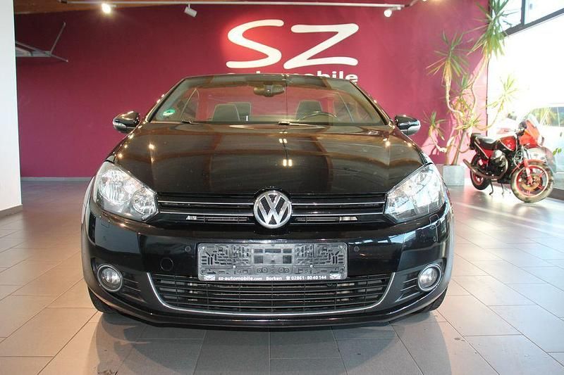 Gebraucht VW Golf Cabriolet LOUNGE 125 PS (91 kW) 2015 Schwarz Cabrio