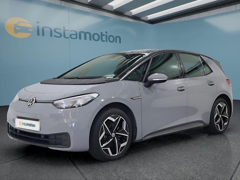 Grau Gebraucht 2022 VW ID.3 Kleinwagen | 21.349 € (Guter Preis) - Bild 1/4