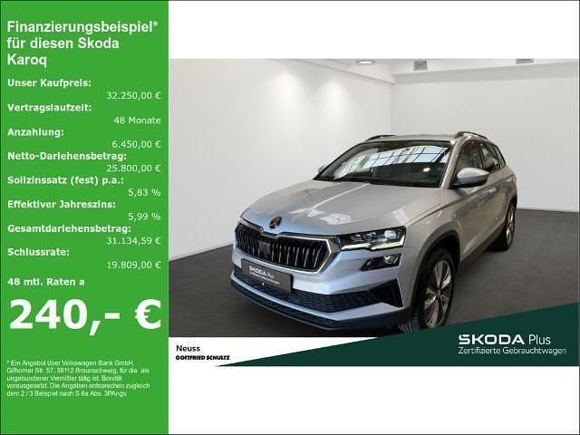 Silber Gebraucht 2023 Skoda Karoq Style SUV | 32.250 € (Fairer Preis) - Bild 1/3