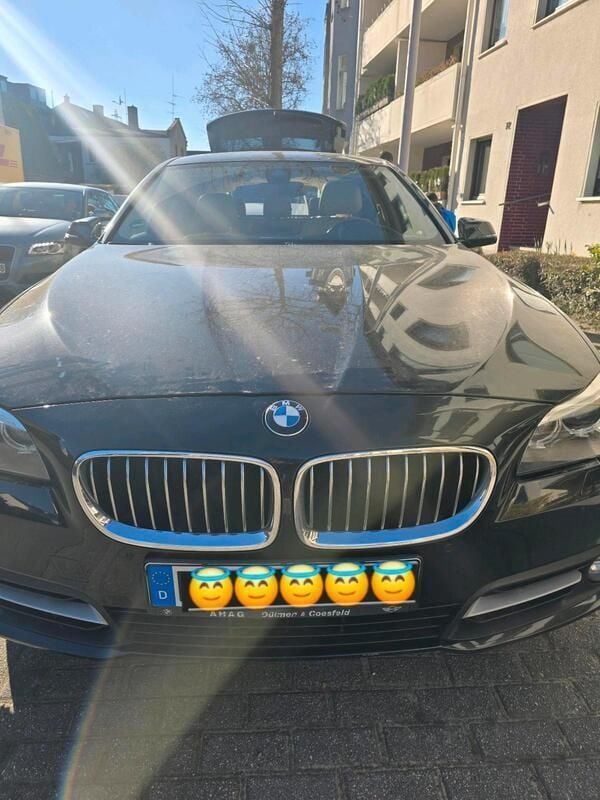 Schwarz Gebraucht 2015 BMW 525 Kombi | 12.300 € (Superpreis) - Bild 1/4