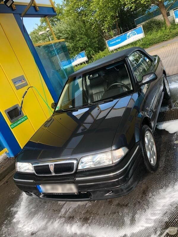 Schwarz Gebraucht 1996 Rover 216 Cabrio | 7.500 € - Bild 1/3