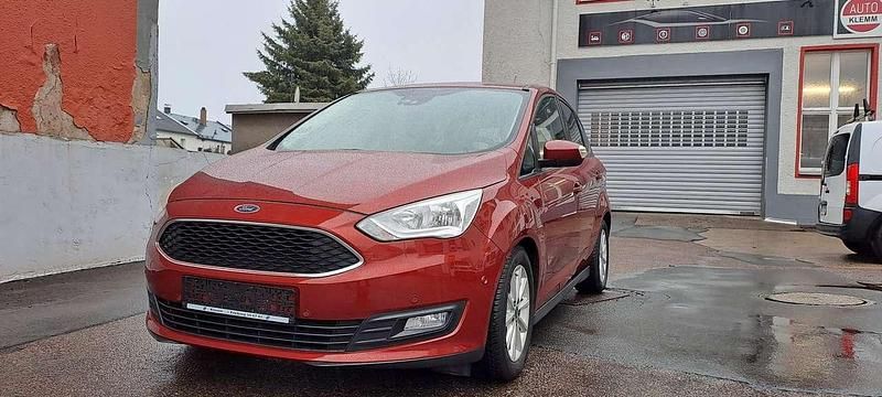 Gebraucht Ford C-MAX Trend 150 PS (110 kW) 2016 Cranberryrot metallic Van / Kleinbus
