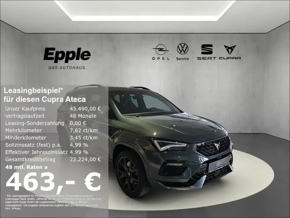 Gebraucht Cupra Ateca VZ 300 PS (220 kW) 2026 SUV