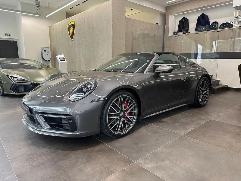Grau Gebraucht 2023 Porsche 911 Targa 4S Cabrio | 179.000 € - Bild 1/4