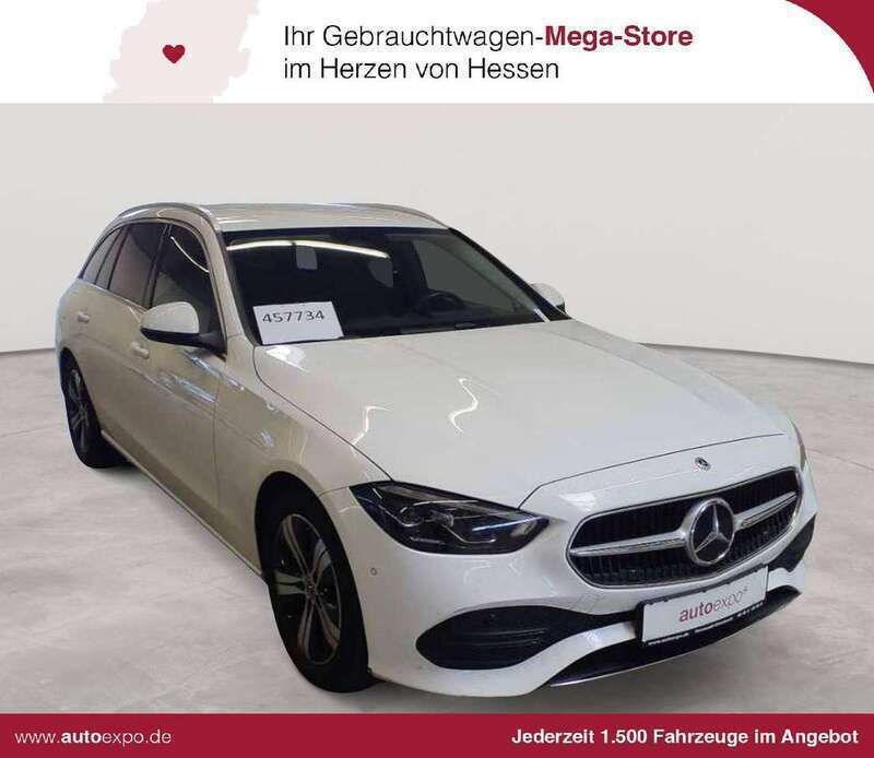 Polarweiß Gebraucht 2022 Mercedes C220 Avantgarde Kombi | 24.889 € (Superpreis) - Bild 1/4