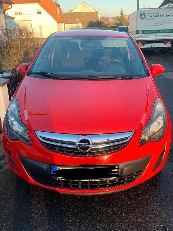 Gebraucht Opel Corsa 69 PS (50 kW) 2014 Rot Kleinwagen