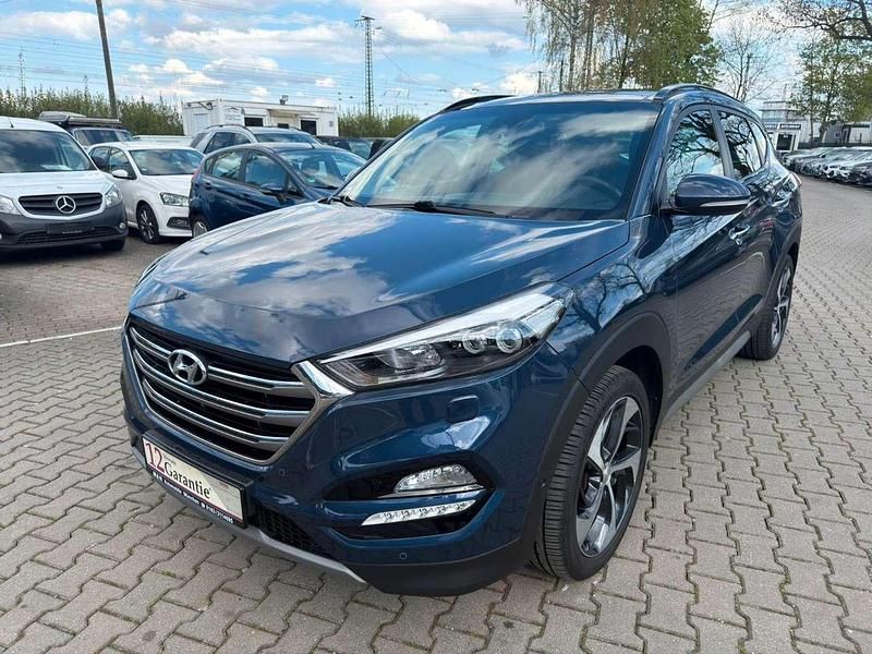 Second-hand Hyundai Tucson 177 CP (130 kW) 2017 Albastru SUV