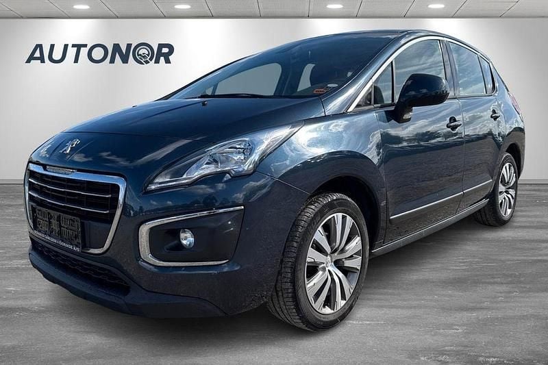Blau Gebraucht 2016 Peugeot 3008 SUV | 6.600 € (Superpreis) - Bild 1/4