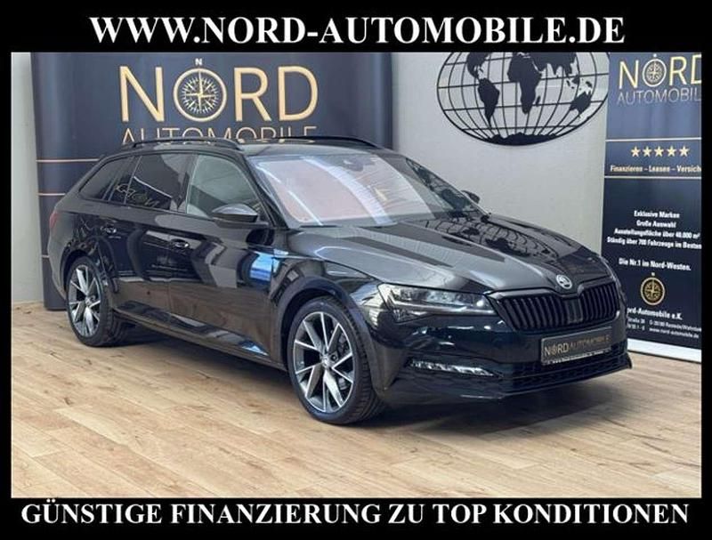 Gebraucht Skoda Superb SportLine 150 PS (110 kW) 2022 Schwarz Kombi