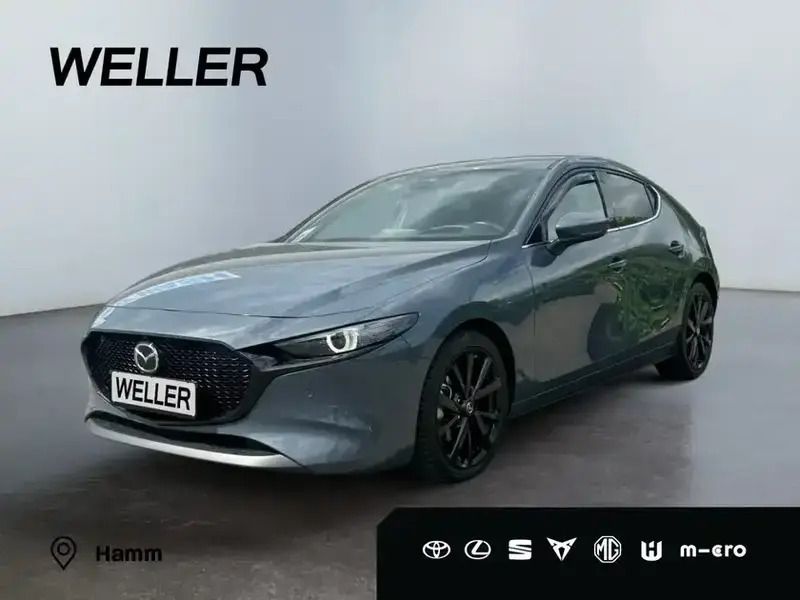 Polymetal gray (grau) Gebraucht 2021 Mazda 3 Kleinwagen | 23.480 € (Guter Preis) - Bild 1/3