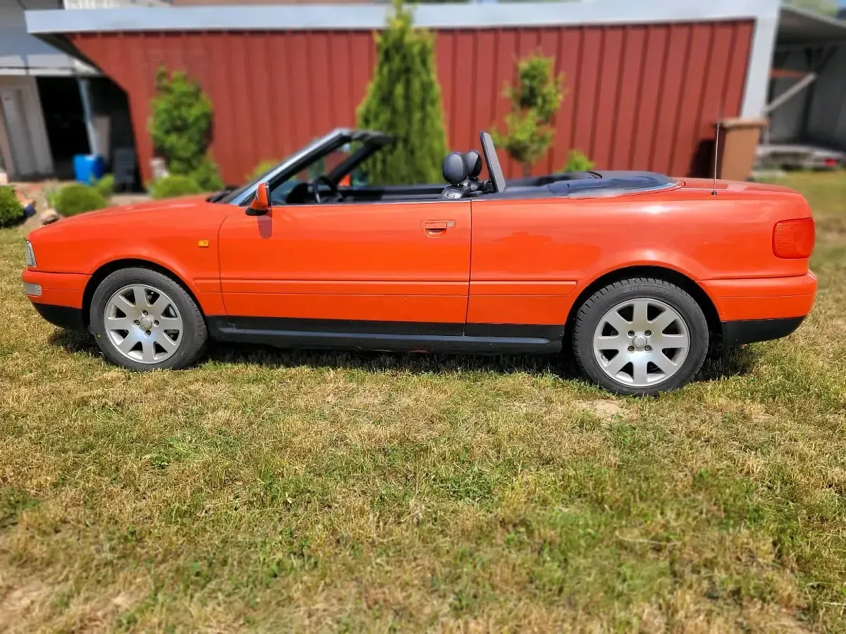 Used Audi Cabriolet 90 HP (66 kW) 1999 Orange Cabriolet