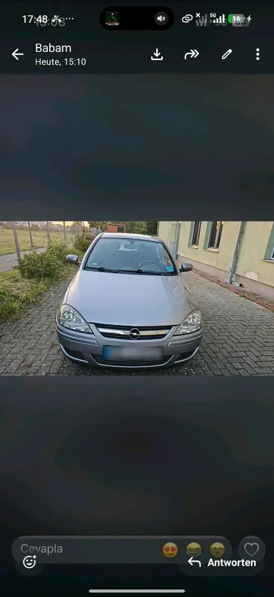 Gebraucht Opel Corsa 59 PS (43 kW) 2005 Grau Kleinwagen