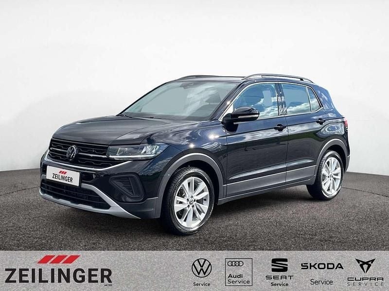 Schwarz Gebraucht 2025 VW T-Cross Life SUV | 23.169 € (Superpreis) - Bild 1/4