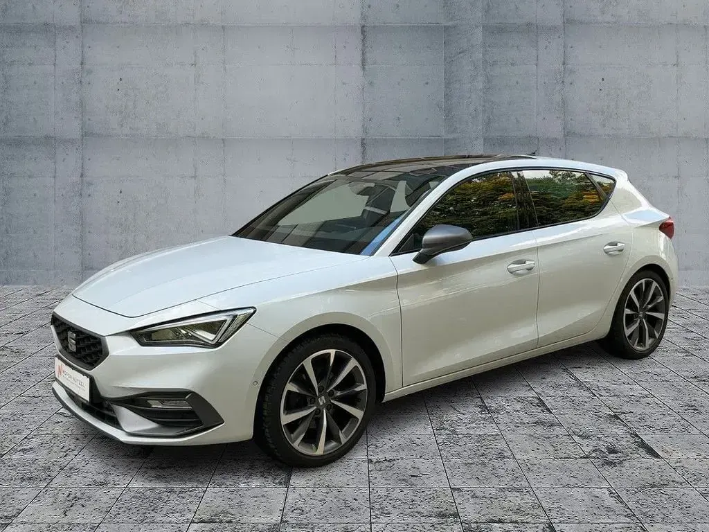 Usata Seat Leon FR 150 CV (110 kW) 2020 Bianco Berlina