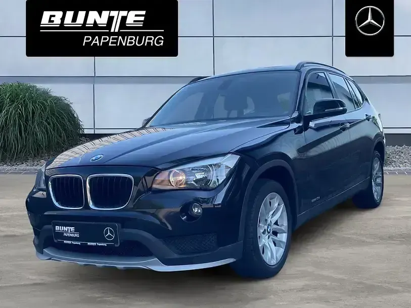 Gebraucht BMW X1 Advantage 143 PS (105 kW) 2015 Schwarz (schwarz) SUV