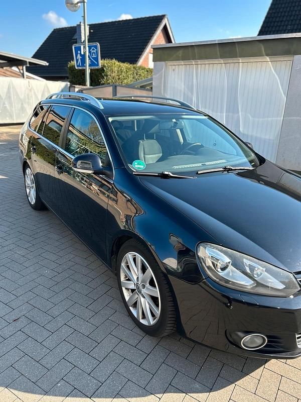 Gebraucht VW Golf VI 2010 Schwarz Kleinwagen