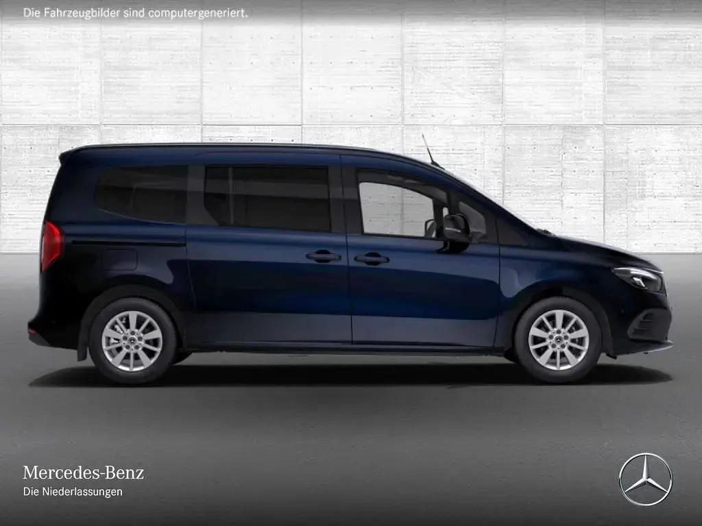 Neu Mercedes EQT200 Progressive 89 kW (122 PS) 2025 Blau Van / Kleinbus
