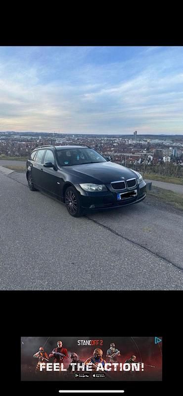 Gebraucht BMW 320 2007 Schwarz Kombi