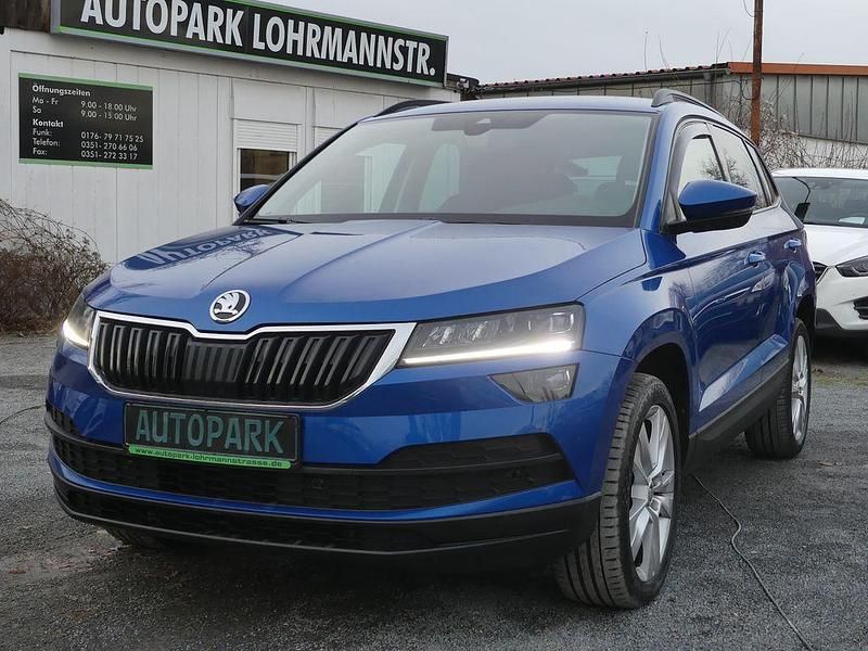 Blau Gebraucht 2021 Skoda Karoq Style SUV | 18.000 € (Superpreis) - Bild 1/4