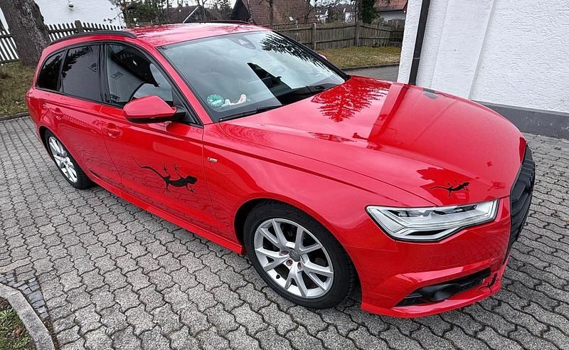 Gebraucht Audi A6 S-Line 190 PS (139 kW) 2015 Rot Kombi