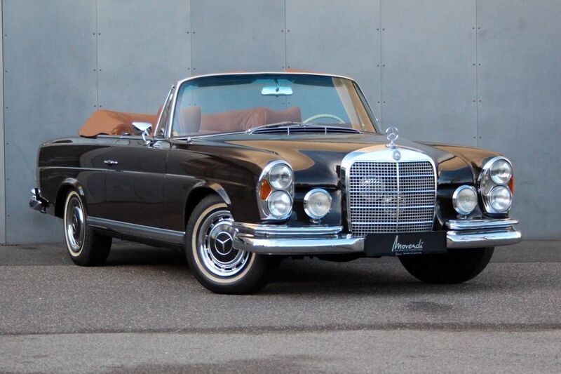 Braun Gebraucht 1968 Mercedes W111 SE Cabrio | 167.500 € - Bild 1/4