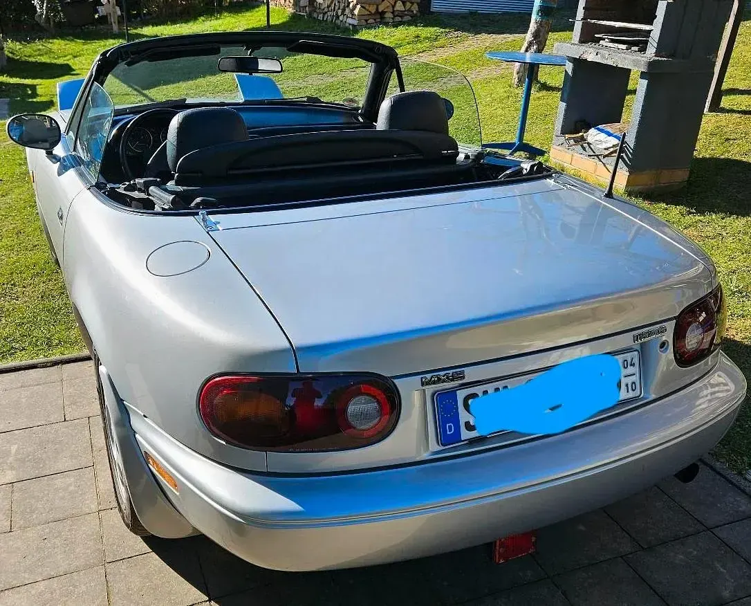 Gebraucht Mazda MX5 137 PS (100 kW) 1994 Silber Cabrio