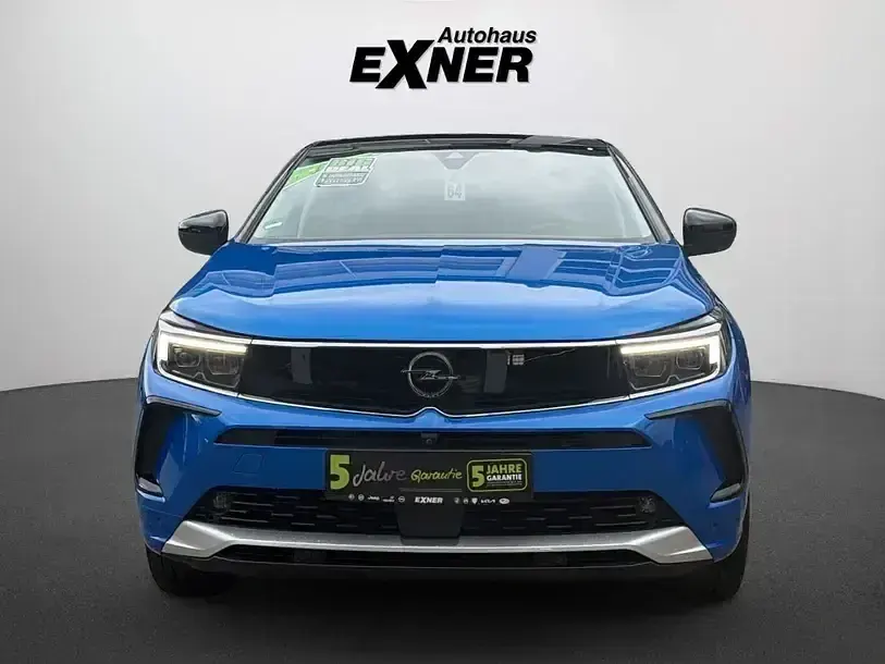 Gebraucht Opel Grandland X Elegance 131 PS (96 kW) 2023 Vertico blau / dach schwarz SUV