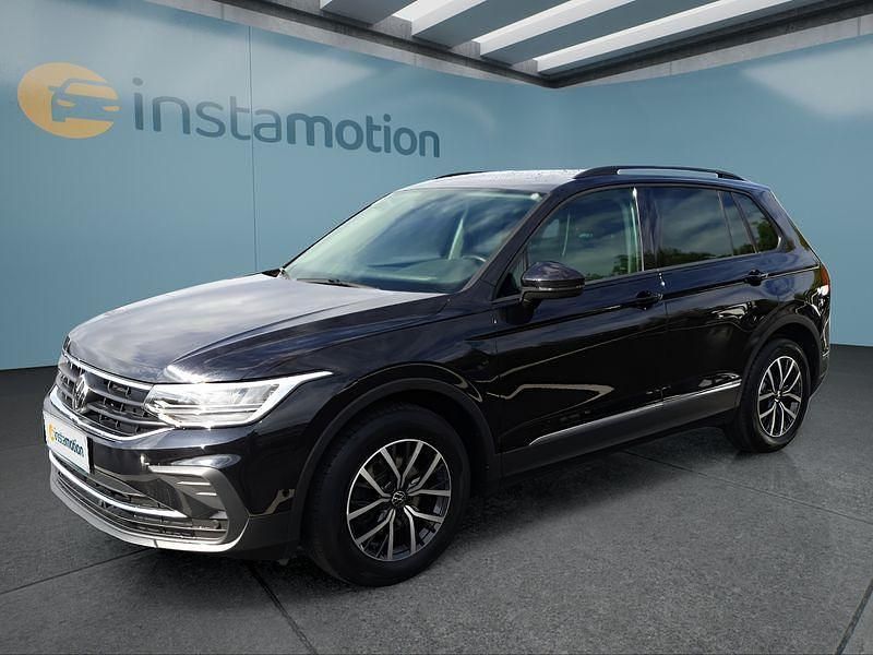 Schwarz Gebraucht 2022 VW Tiguan SUV | 28.749 € (Guter Preis) - Bild 1/4