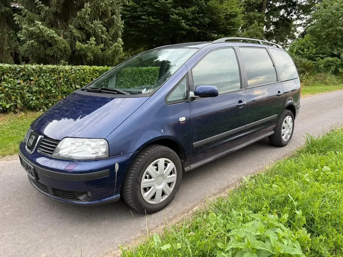 Gebraucht Seat Alhambra 140 PS (102 kW) 2008 Blau Van / Kleinbus