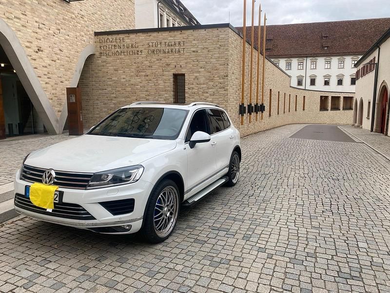 Weiß Gebraucht 2014 VW Touareg SUV | 20.999 € (Etwas zu teuer) - Bild 1/4