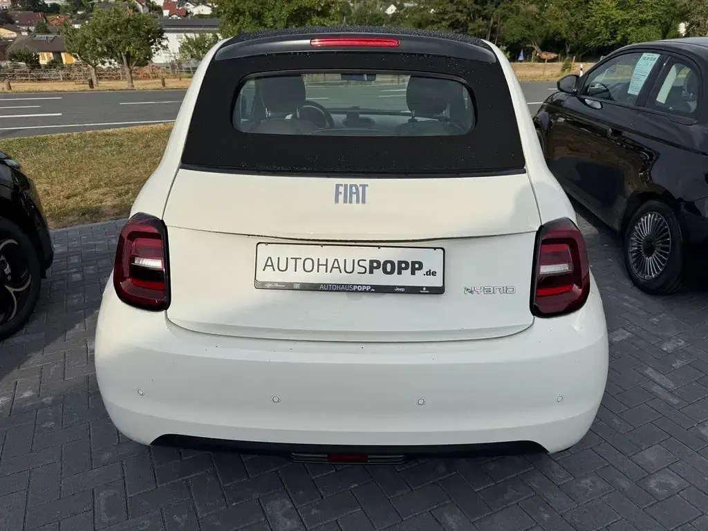 Neu Fiat 500C Pop 65 PS (47 kW) 2026 Ice weiß Cabrio