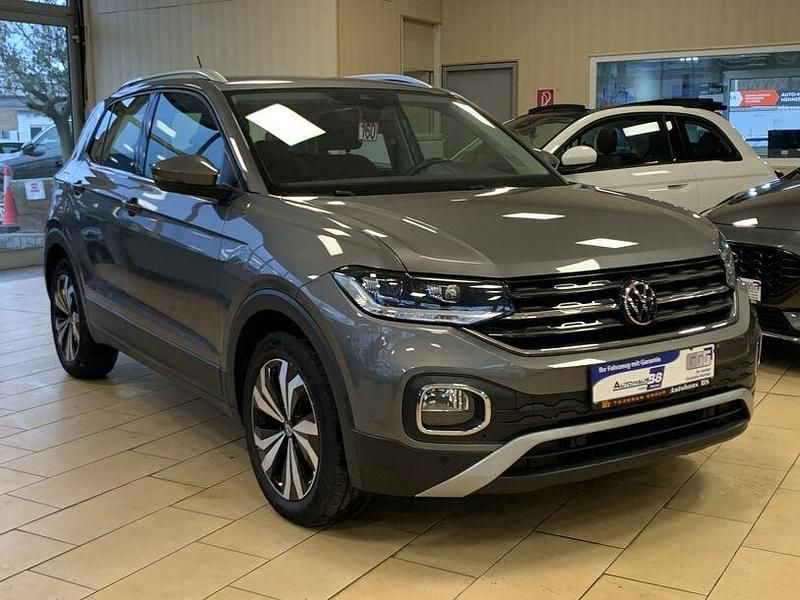 Gebraucht VW T-Cross Style 110 PS (80 kW) 2021 Grau limestone grey metallic (metallic) SUV