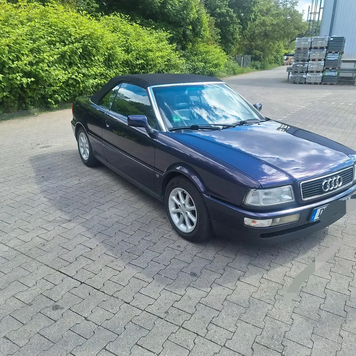 Gebraucht Audi 80 116 PS (85 kW) 1995 Violet Cabrio