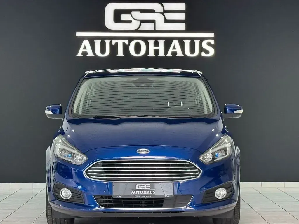 Brugt Ford S-MAX Titanium 179 HK (131 kW) 2016 Blå MPV