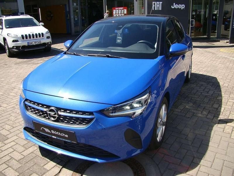 Używany Opel Corsa Elegance 101 KM (74 kW) 2021 Niebieski Sedan/Limuzyna