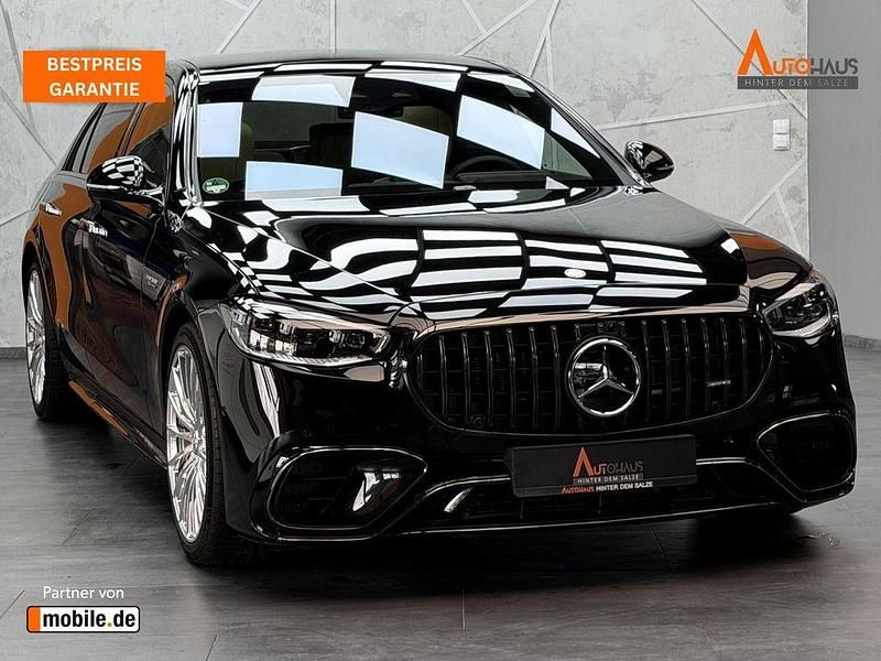 Obsidianschwarz metalliclack Gebraucht 2024 Mercedes S63 AMG AMG Limousine | 209.950 € - Bild 1/4
