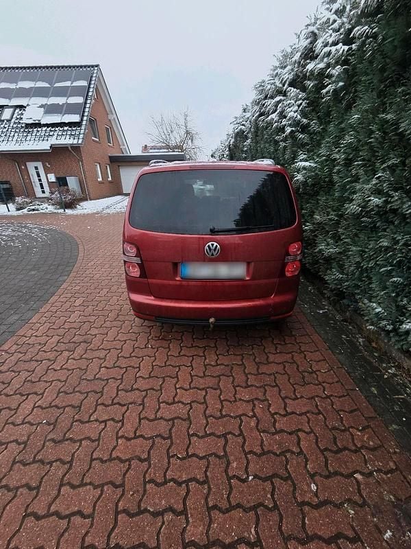 Gebraucht VW Golf Plus United 105 PS (77 kW) 2008 Rot Van / Kleinbus