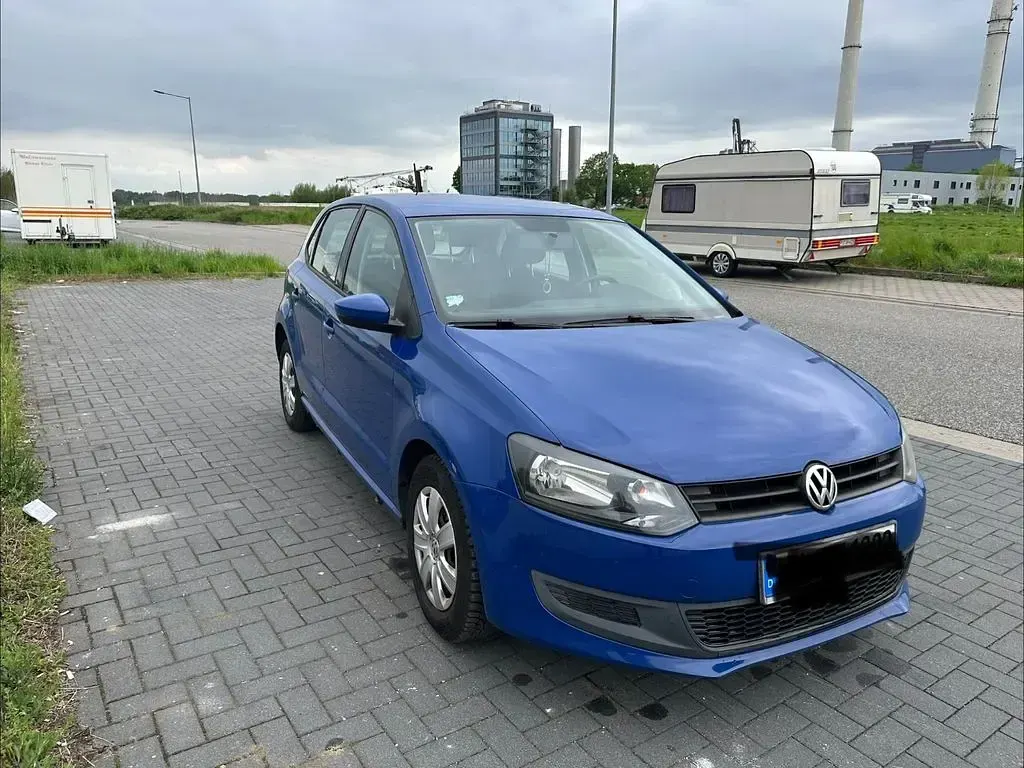 Gebraucht VW Polo Trendline 60 PS (44 kW) 2010 Blau Kleinwagen