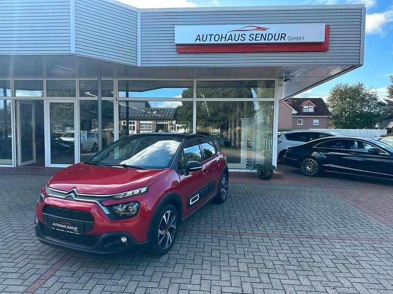 Rot Gebraucht 2021 Citroën C3 Shine Kleinwagen | 14.290 € (Fairer Preis) - Bild 1/4