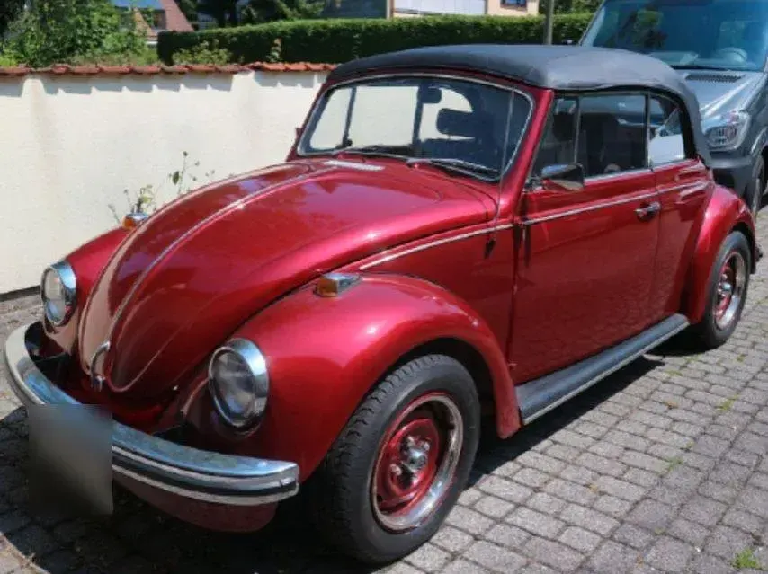 Gebraucht VW Type 3 Karmann 44 PS (32 kW) 1969 Rot Cabrio