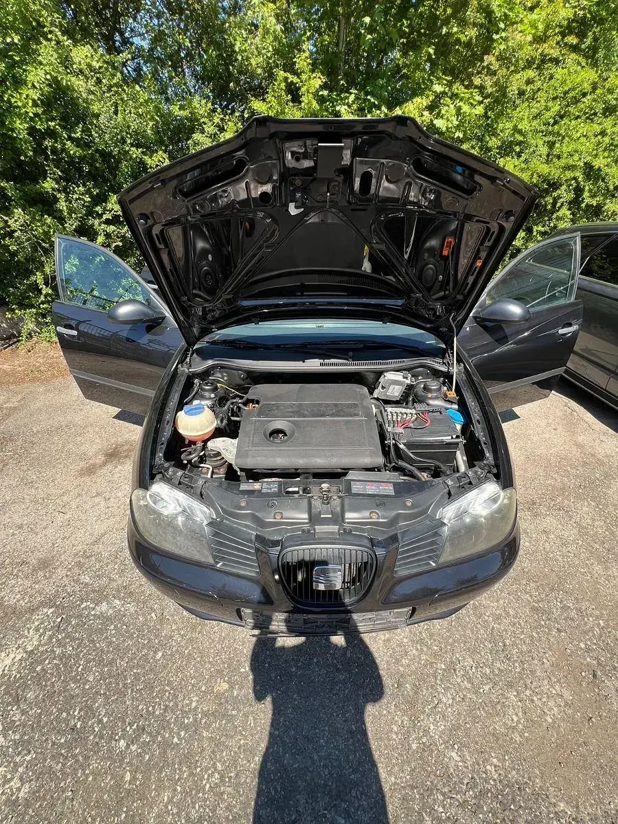 Gebraucht Seat Ibiza 75 PS (55 kW) 2004 Schwarz Kleinwagen