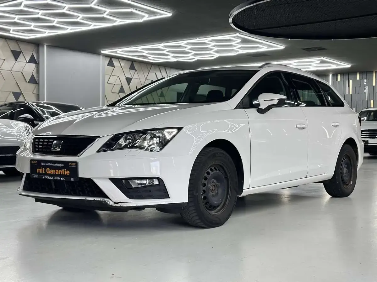 Usado Seat Leon 116 HP (85 kW) 2019 Branco Carrinha